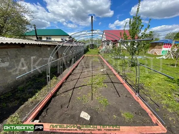 Фундамент для теплицы из бруса 100х80 мм Фундамент для теплицы из бруса 100х80 мм